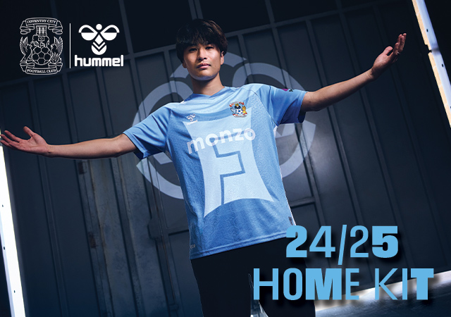 The Official Hummel Home Kit for Coventry City FC The Official Hummel Home Kit for Coventry City FC