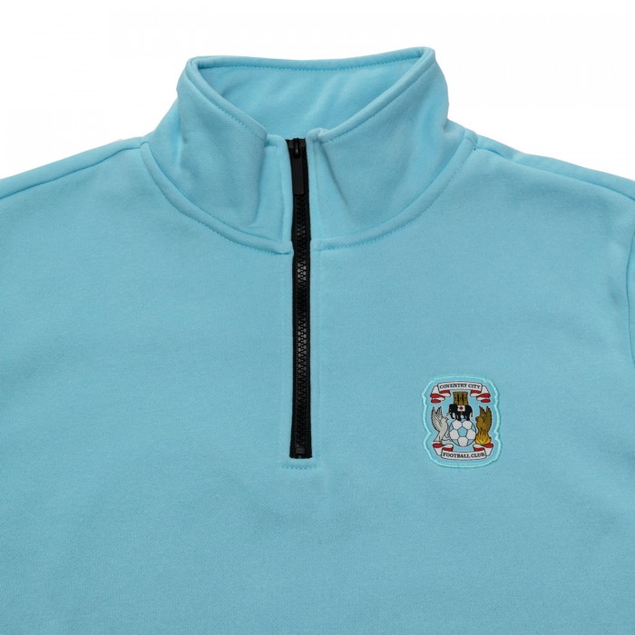 Coventry Essentials 1/4 Zip SKY BLUE