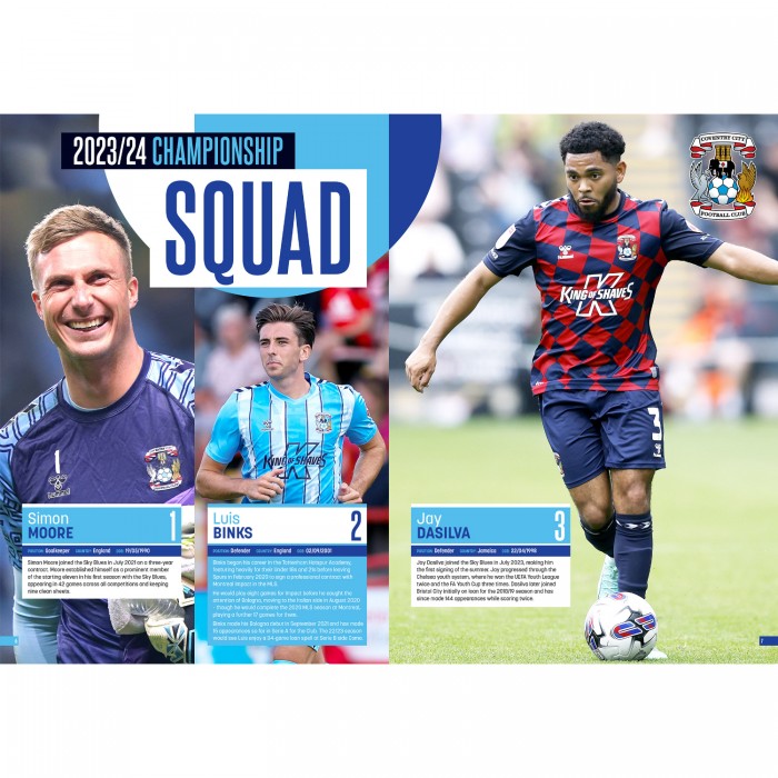 Coventry City Official 23/24 Annual