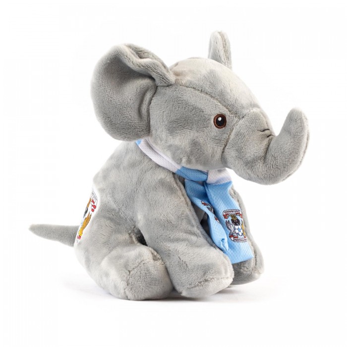 Coventry City Plush Elephant with Scarf
