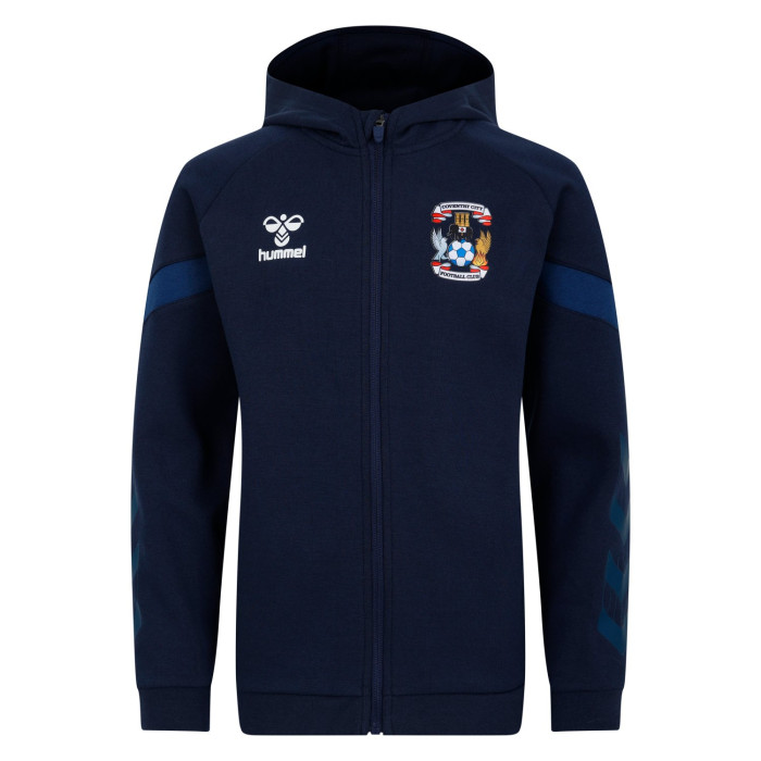 Coventry City Junior 24/25 Travel Zip Hoodie