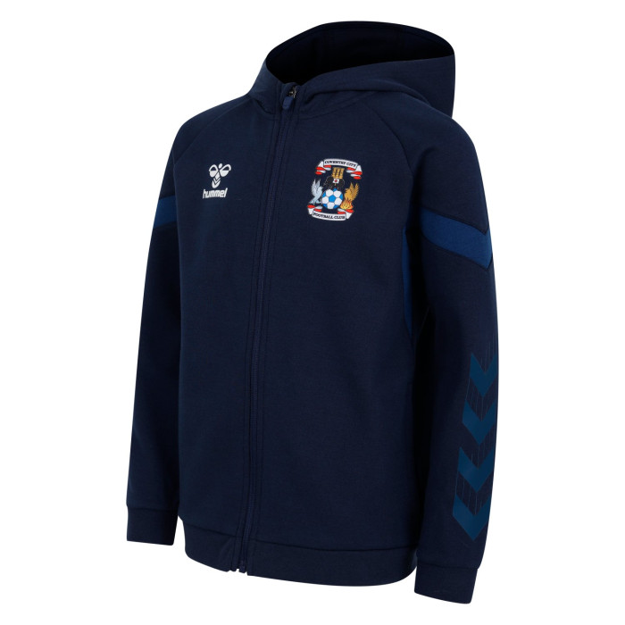 Coventry City Junior 24/25 Travel Zip Hoodie