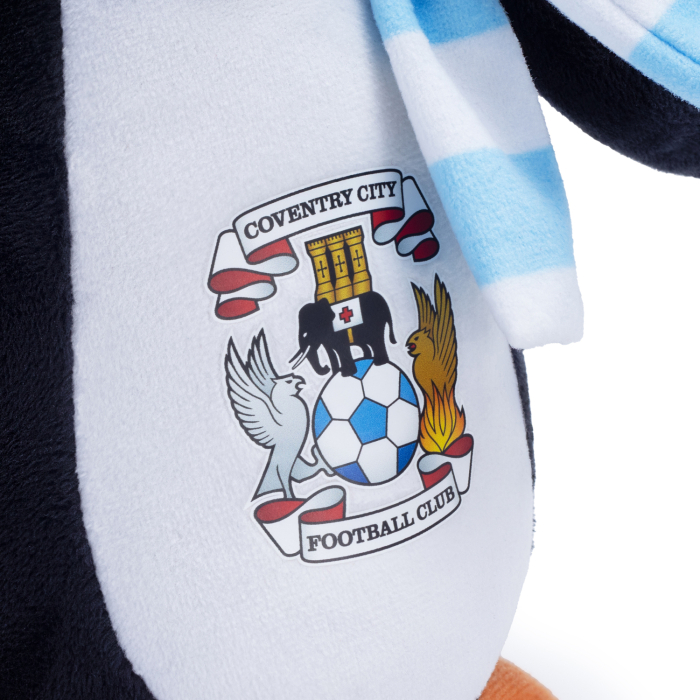 Coventry City Plush Penguin with Scarf