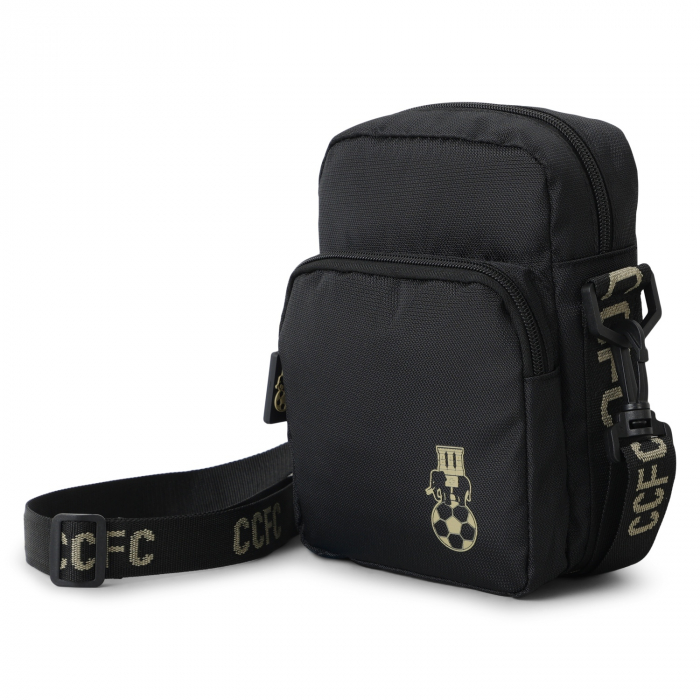 Coventry City Black & Gold Side Bag