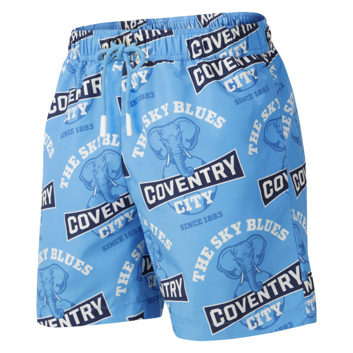 Coventry City Slam Dunk Tropical Swim Shorts