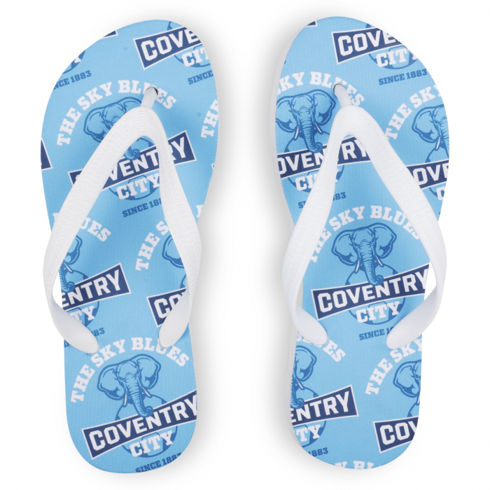 Coventry City Slam Dunk Adult Flip Flops