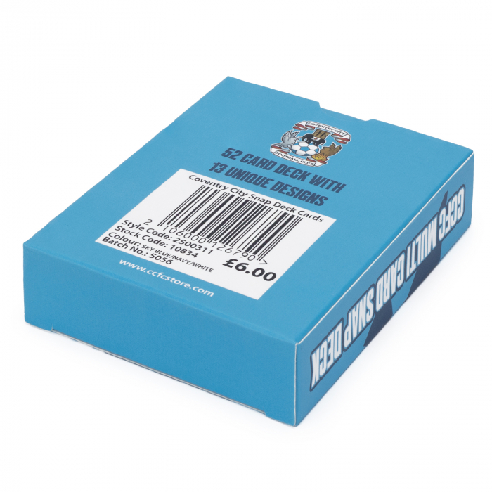 Coventry City Snap Deck Cards