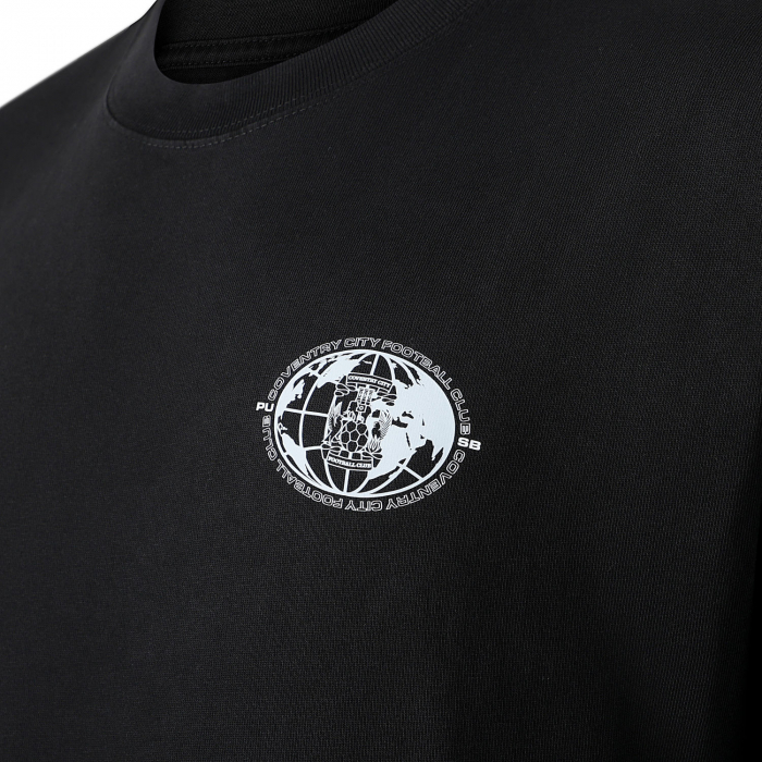 Coventry City Globe Graphic Oversized Tee