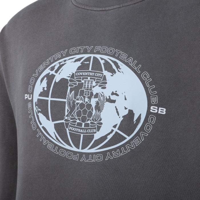 Coventry City Globe Graphic Oversized Sweat
