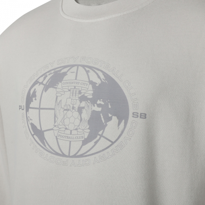 Coventry City Globe Graphic Oversized Sweat