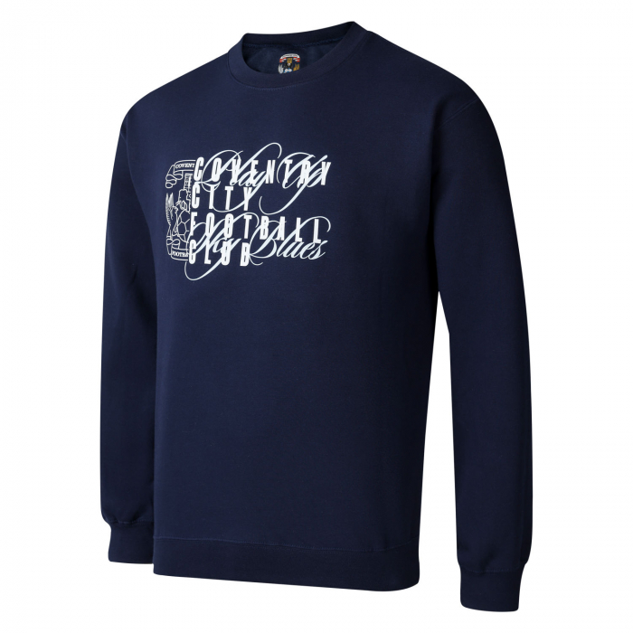 Coventry City Adult Scribe Graphic Sweat