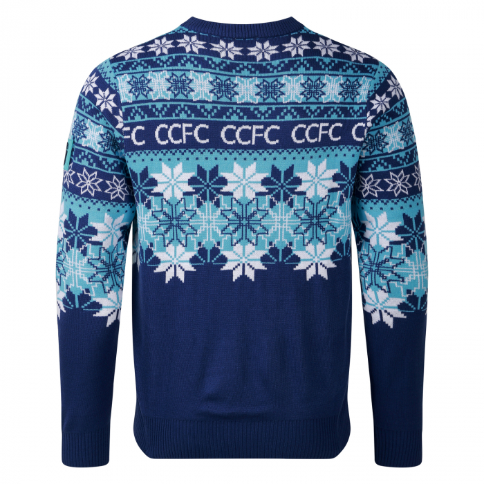 Coventry City Adult Christmas Fairisle Jumper