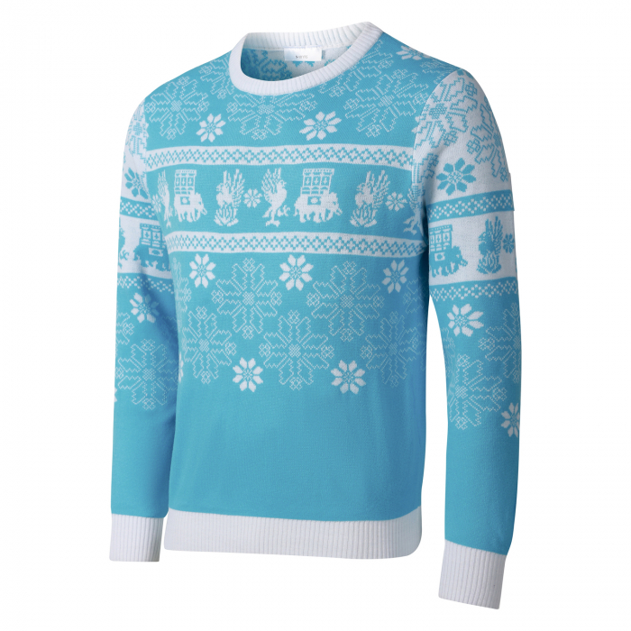 Coventry City Adult Christmas Fairisle Elements Ju