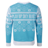 Coventry City Adult Christmas Fairisle Elements Ju