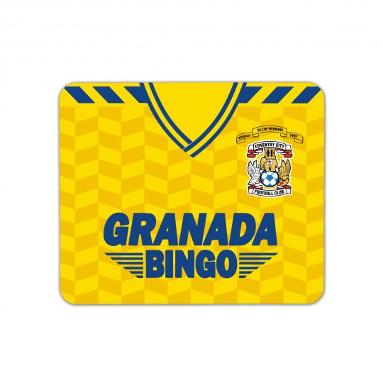 Coventry Retro 1987 Away Kit Mouse Mat