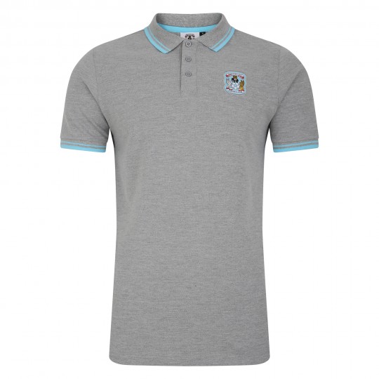 Coventry Essentials Tipped Polo GREY