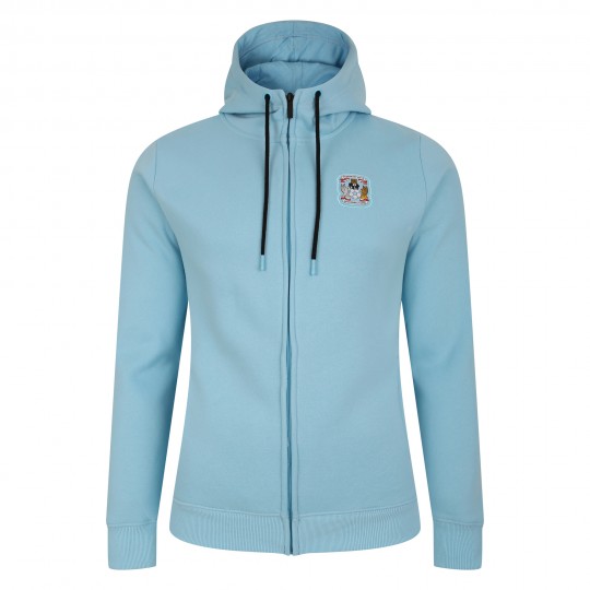 Coventry Essentials Zipped Hoodie SKY BLUE