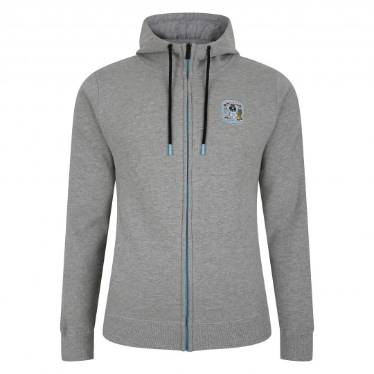 Coventry Essentials Zipped Hoodie GREY