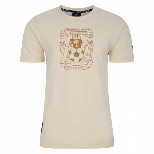 Coventry Distressed Terrace T-shirt Bleached Sand