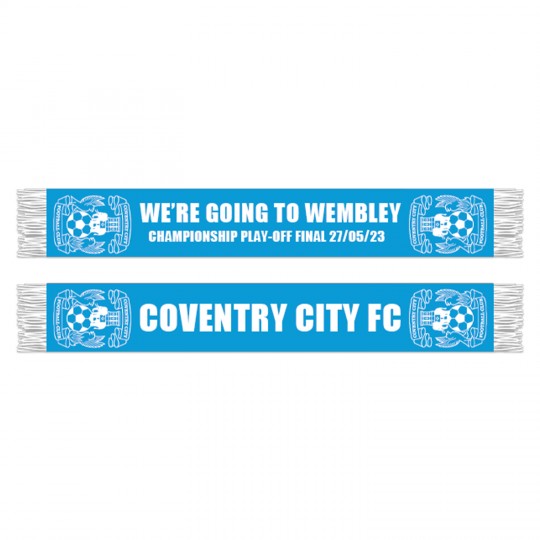 Coventry City Play Off Final Scarf