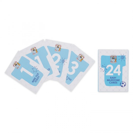 Coventry City Baby Milestone Cards