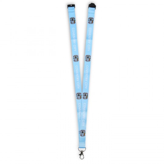 Coventry City Sublimated Lanyard SKY BLUE