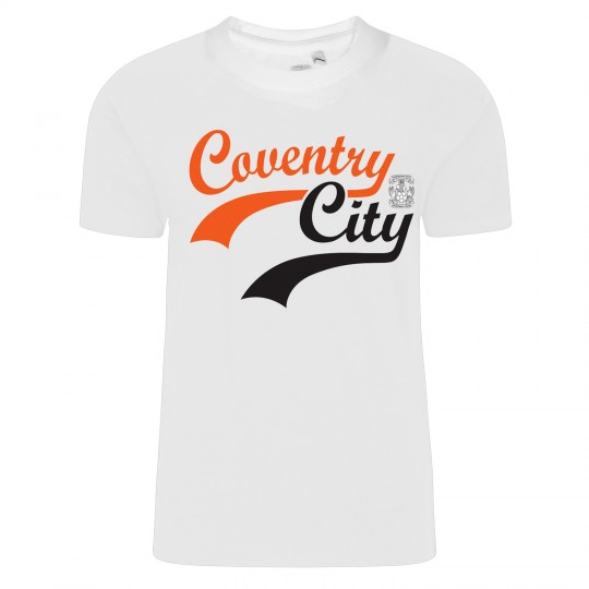 Coventry City Vintage Graphic Interest Logo T-Shir