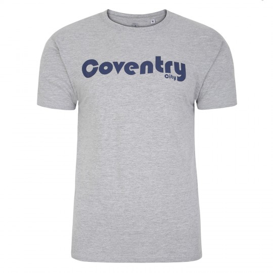 Coventry City Vintage Graphic Classic Logo T-Shirt