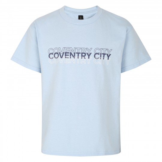 Coventry City Vintage Graphic Triple Logo T-Shirt