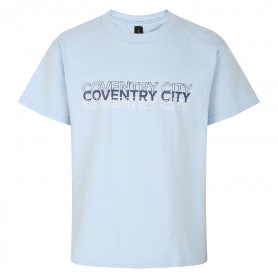 Coventry City Vintage Graphic Triple Logo T-Shirt 