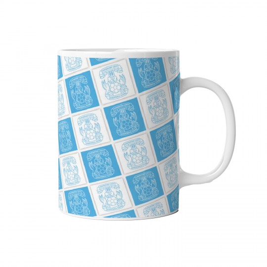 Coventry City Checkered Crest Champion Mug