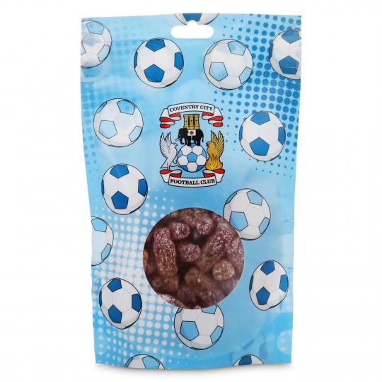 Coventry City Fizzy Cherry Cola Bottles