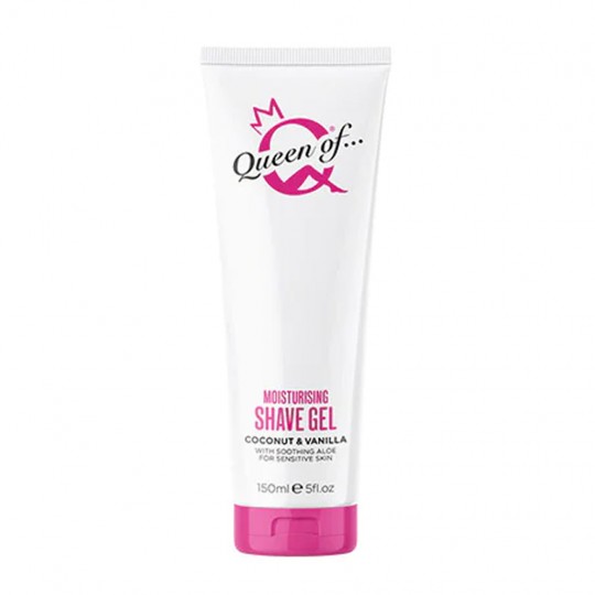 Coventry City Queen of Shave Gel Coconut & Vanilla