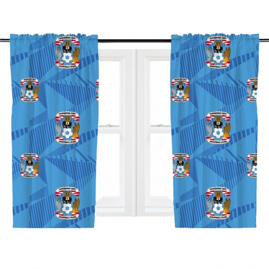 Coventry City Dazzle Curtains - 72