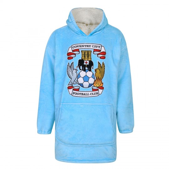 Coventry City Jumbo Sherpa Hoodie Adult