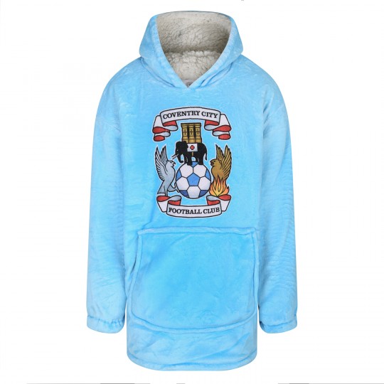 Coventry City Jumbo Sherpa Hoodie Junior
