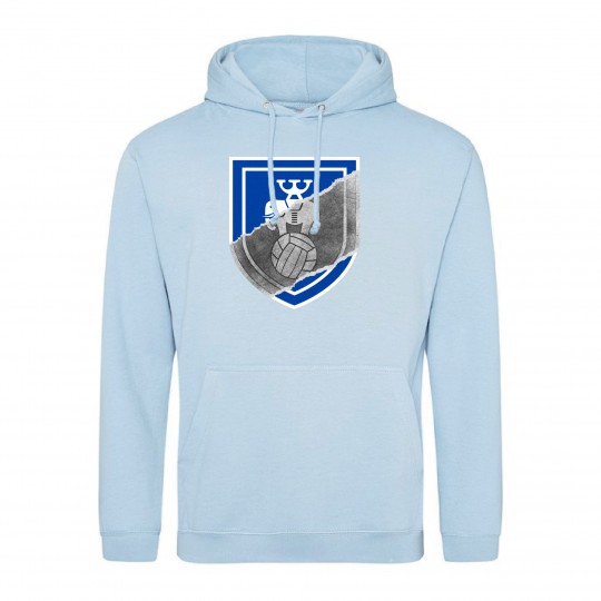 Coventry City Mens Retro Badge Hoodie