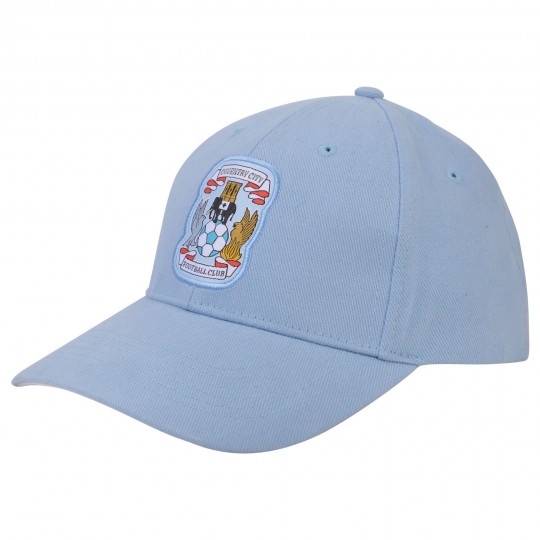 Coventry Adult Sky Blue Crest Cap