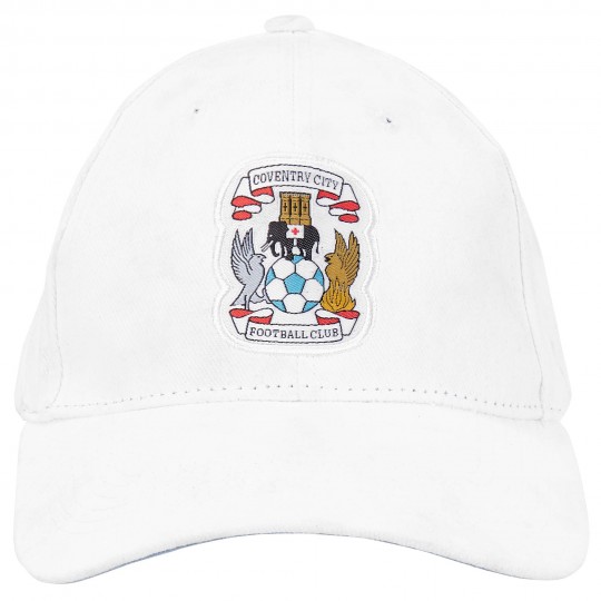 Coventry Adult White Crest Cap