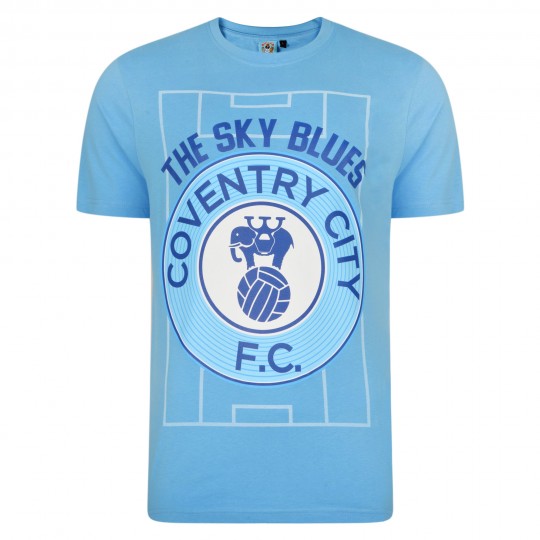 Coventry Mens 60's Heritage Crest Graphic T-Shirt