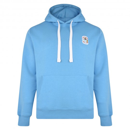 Coventry Mens Essential Sky Blue Hoodie