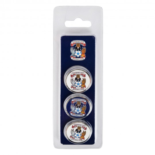 Coventry Golf Ball Markers 3 Pack