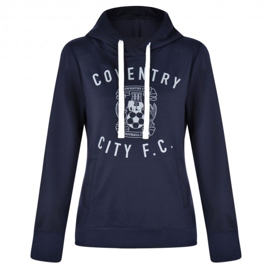 Coventry Womens Foil Print Sweat Hoodie