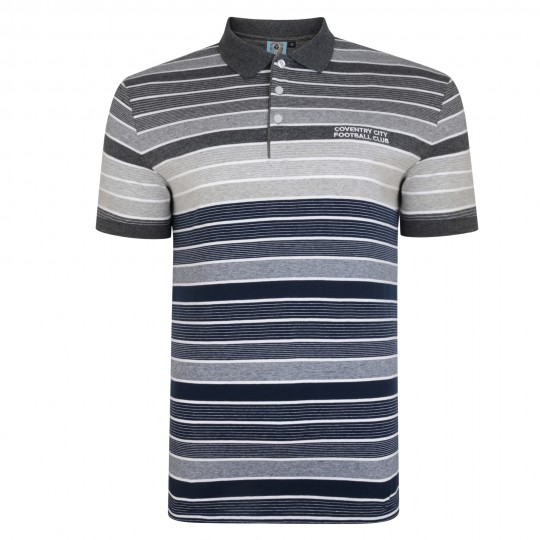 Coventry Mens Multi Stripe Polo