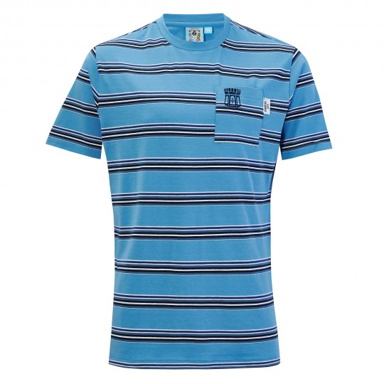 Coventry Mens Thin Multi Stripe T-Shirt