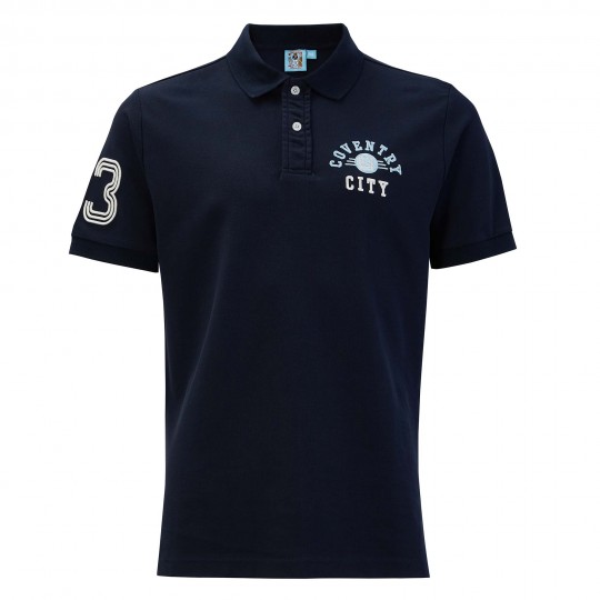 Coventry Mens Multi Logo Pique Polo