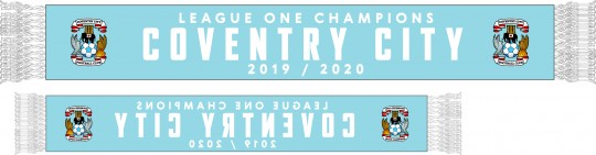 Coventry League Champions Scarf
