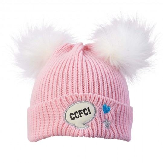 Coventry Infant Twin Pom Cuff Beanie