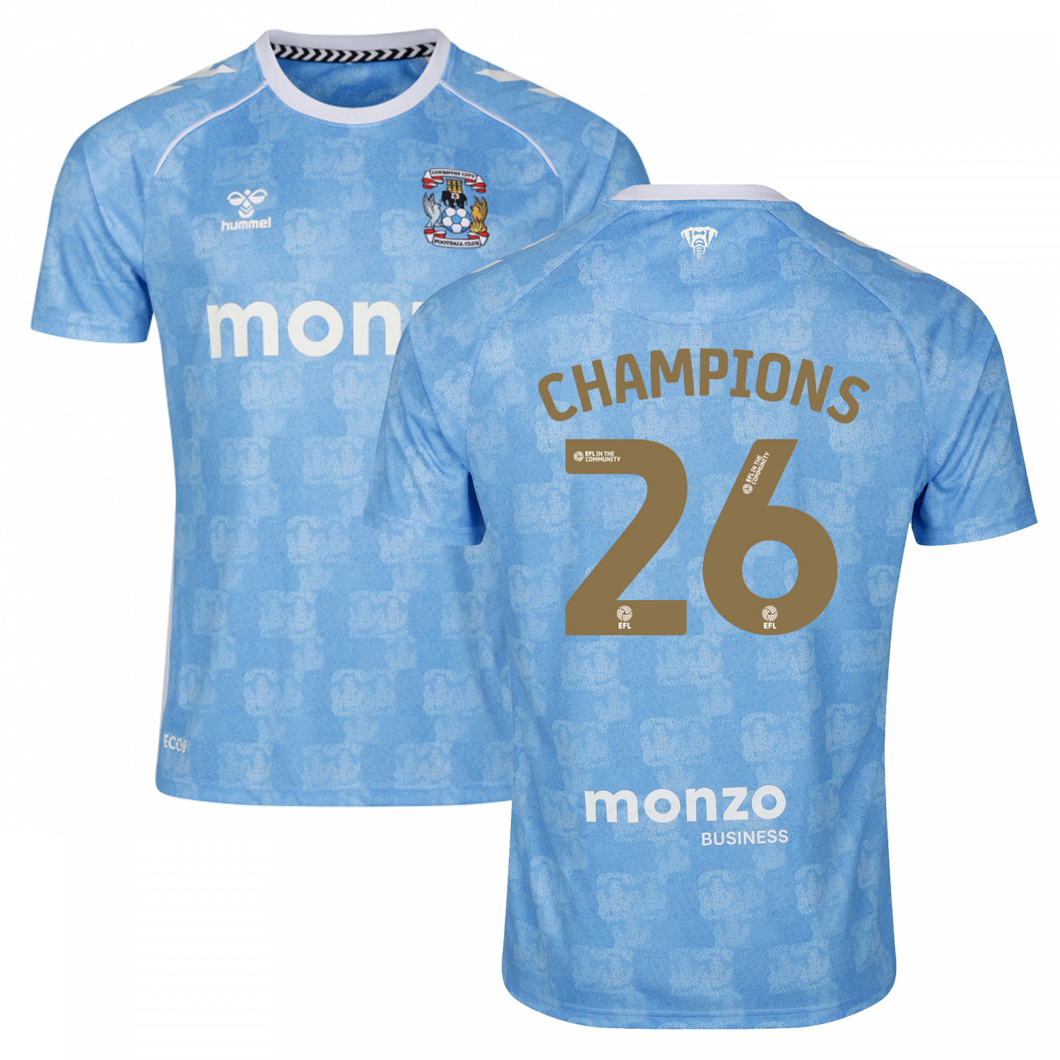 Coventry City サッカーウェア Coventry City Adult 2026 Champions Shirt