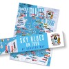 Coventry City  Boxed Scratch Map